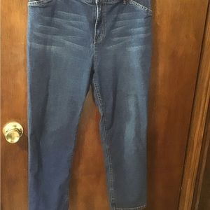 J Jill Worn Twice Tried and True Crop Jeans 12